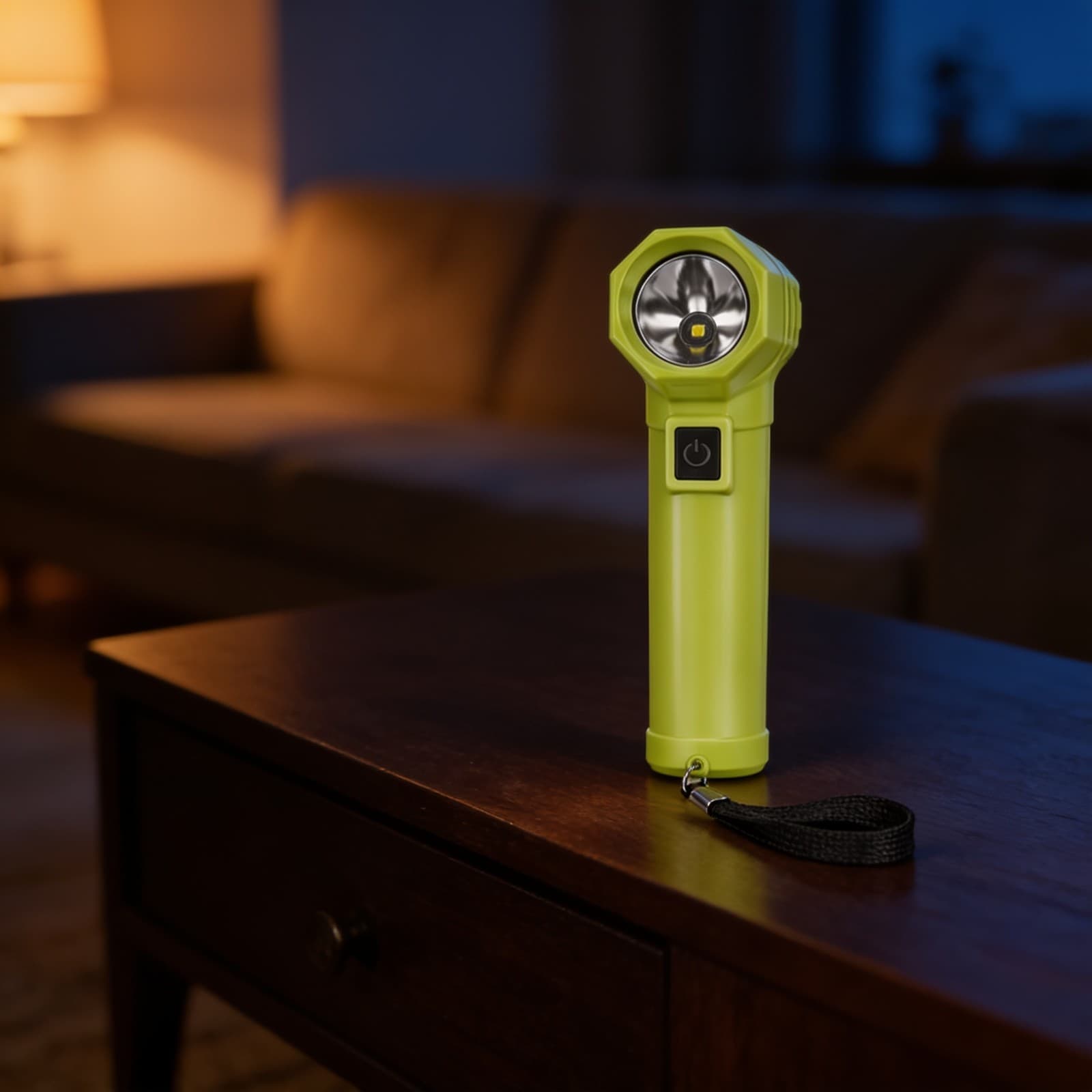 Atom Radium: Rechargeable torch with Glow in the Dark function